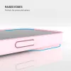 Fixed Story cover posteriore per Xiaomi 17 gommata rosa
