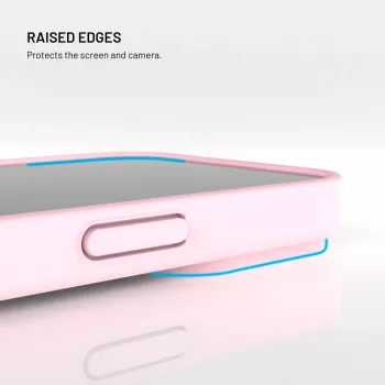 Fixed Story cover posteriore per Xiaomi 17 gommata rosa