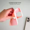 Fixed Story cover posteriore per Xiaomi 17 gommata rosa