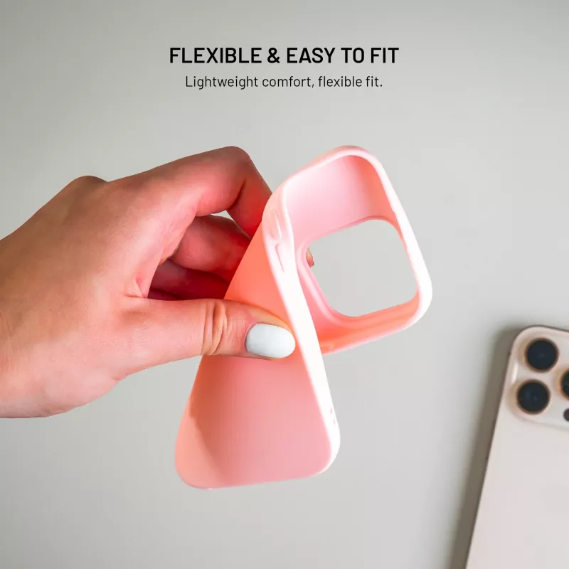 Fixed Story cover posteriore per Xiaomi 17 gommata rosa