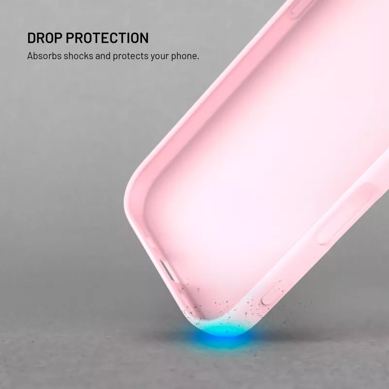 Fixed Story cover posteriore per Xiaomi 17 gommata rosa