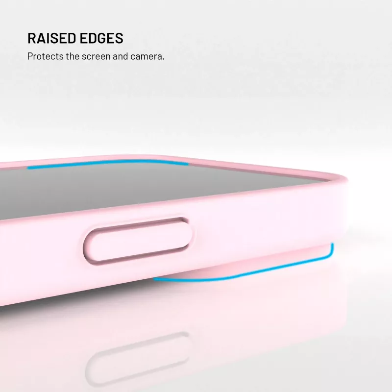 Fixed Story Cover Posteriore per Xiaomi 17 Ultra, gommata, Rosa