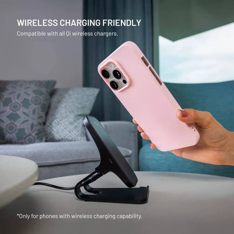 Fixed Story Cover Posteriore per Xiaomi 17 Ultra, gommata, Rosa