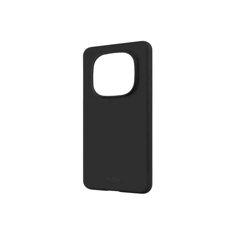 Fixed Story Cover posteriore per Xiaomi Redmi Note 15 Pro 4G, gommata, nero