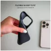 Fixed Story Cover posteriore per Xiaomi Redmi Note 15 Pro+ 5G, gommata, nera
