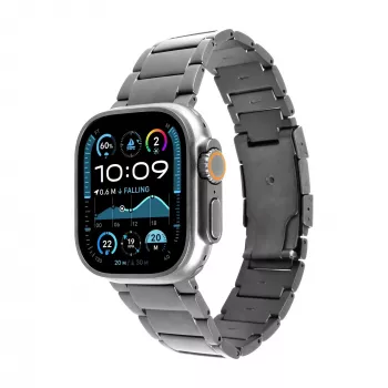 FIXED Titanium Strap pro per Apple Watch 44/45/46/49, Natural Titan