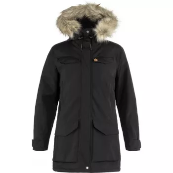 Fjällräven Nuuk parka donna - nero - taglia M