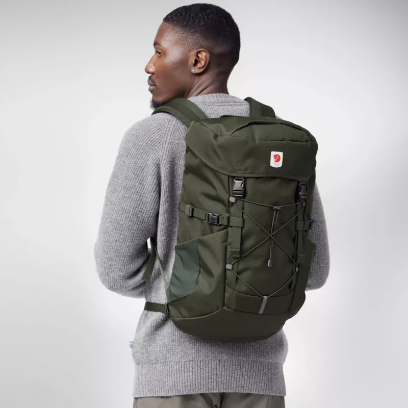 Fjällräven Skule Top 26 Zaino Verde Oxford poliestere riciclato