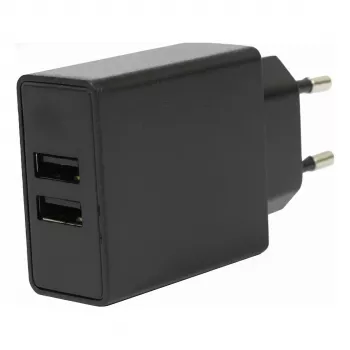 FLEPO NT-USB-103 caricabatterie USB 2 porte 100-240V AC a 5V DC 3A 15W bianco