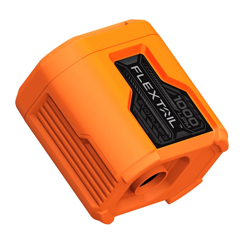 Flextail Evo Pump 3 pompa ad aria portatile e lanterna da campeggio (arancione)