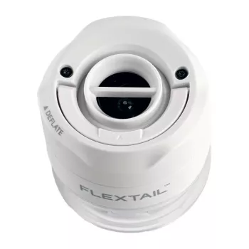 FLEXTAIL Tiny Pump 3X pompa elettrica portatile, torcia LED, USB-C, bianco
