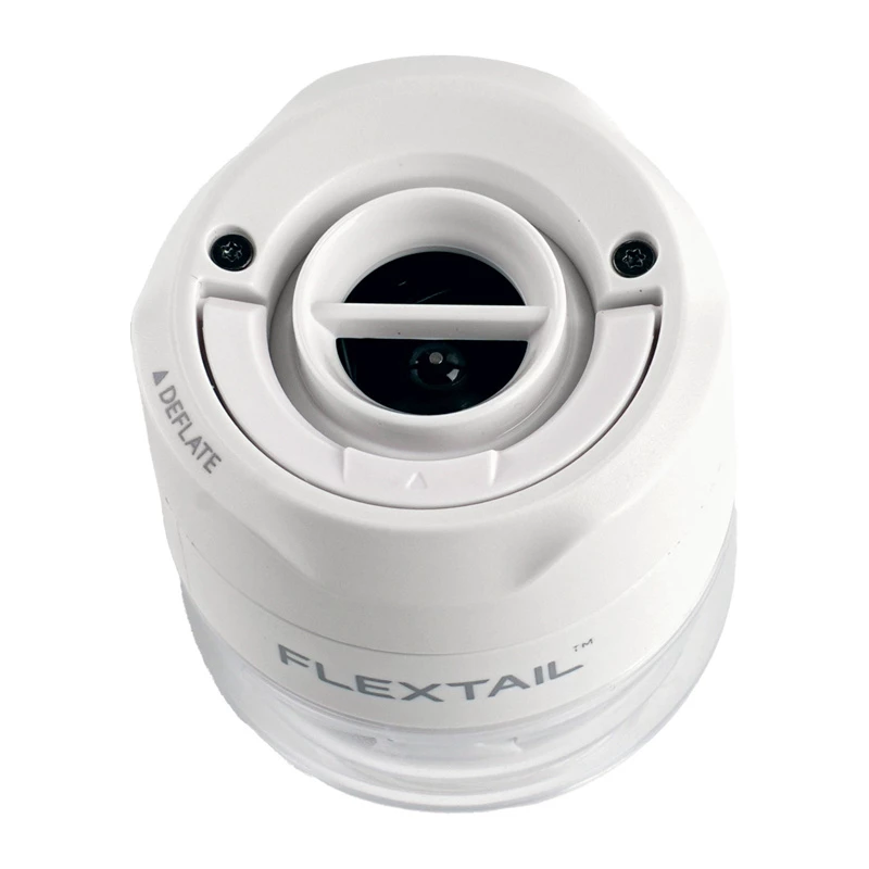 FLEXTAIL Tiny Pump 3X Pompa elettrica portatile, torcia LED, USB-C, bianco