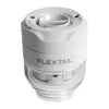 FLEXTAIL Tiny Pump 3X Pompa elettrica portatile, torcia LED, USB-C, bianco