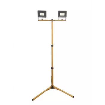 FLOODLIGHT E023E LED 2x20W 4000K IP65 nero