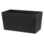 Flowerpot Thermo Patio D76 nero 76 cm fioriera rotonda da esterno a doppia parete isolata