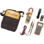 Fluke 117-COMBO Set multimetro digitale True-RMS con accessori SureGrip, CAT III 600V 4296034