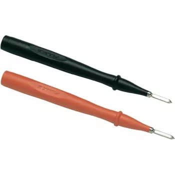 Fluke TP1-1 set sonde di test Slim-Reach, CAT II 1000 V, 10 A, punte in acciaio inox, nero/rosso (3971265)