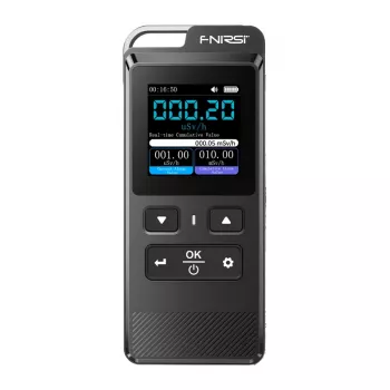 FNIRSI GC-02 rilevatore di radiazioni nucleari con tubo Geiger-Müller, alfa/beta/gamma/raggi X, TFT 2,8 inch , USB-C