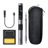 FNIRSI HS-02A Saldatore smart 100 W con USB-C PD, display OLED, riscaldamento rapido