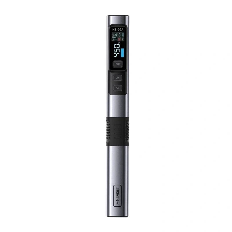 FNIRSI HS-02A Saldatore USB-C 100W con display OLED