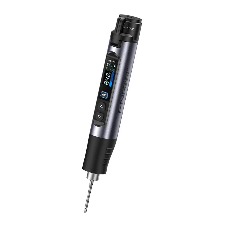 FNIRSI HS-03 Plus saldatore USB-C 65W con display OLED