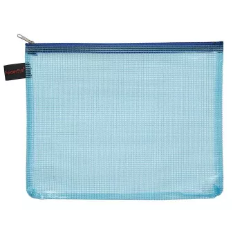 FOLDERSYS 10 buste con zip A5 in PVC trasparente