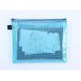FOLDERSYS 10 buste con zip A5 in PVC trasparente