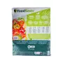 FoodSaver Macom 3201 Set rettangolare per conservazione alimenti con dispenser, 32 pezzi, bianco/trasparente
