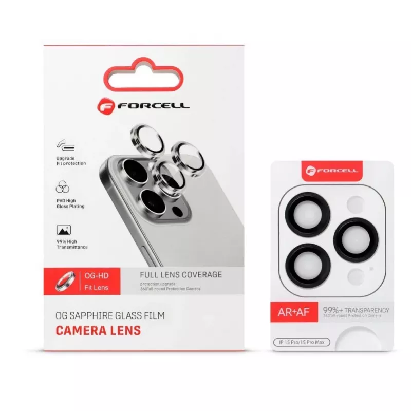 Forcell vetro fotocamera per iPhone 13 / 13 Mini Forcell Premium blu