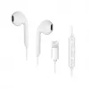 Forcell F-Audio HR-ME25 Auricolari In-Ear Lightning con Microfono e Telecomando, Bianco