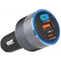 Forcell F-Energy 65 caricabatterie da auto 65W, 2x USB-C (PD 3.0) & 1x USB-A (QC 4.0), grigio