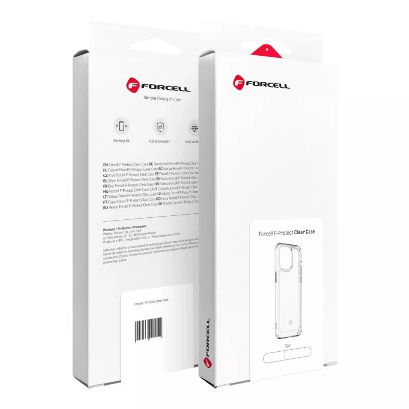 Forcell F-Protect Custodia trasparente per iPhone 14 Plus