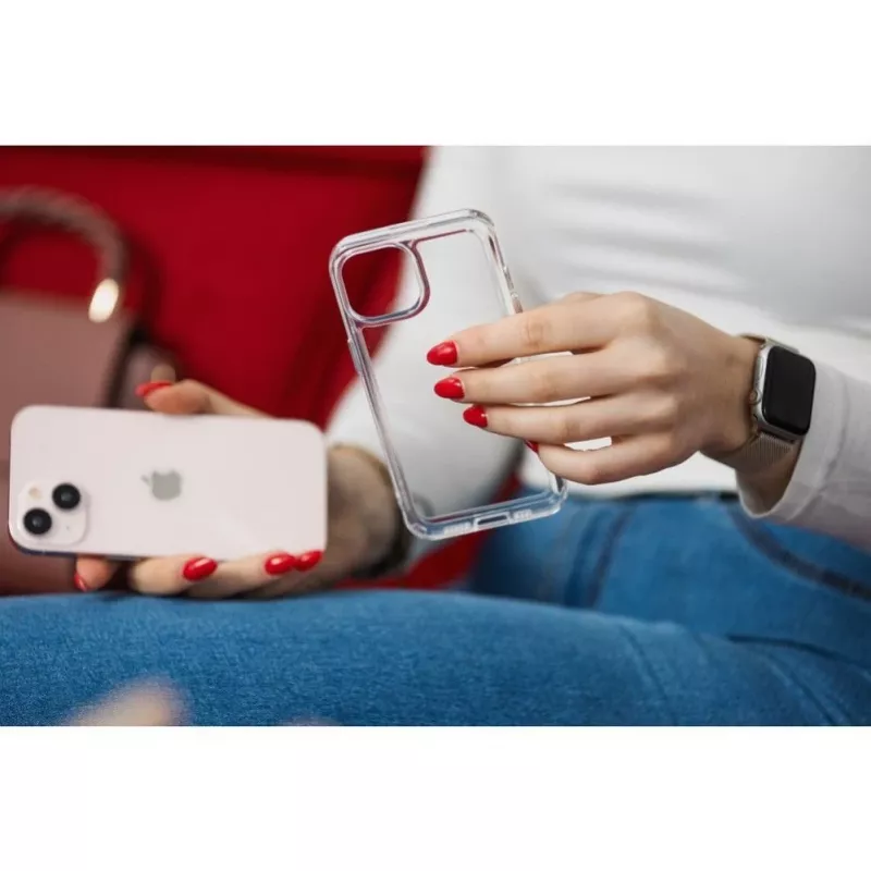 Forcell F-Protect Custodia trasparente per iPhone 14 Plus