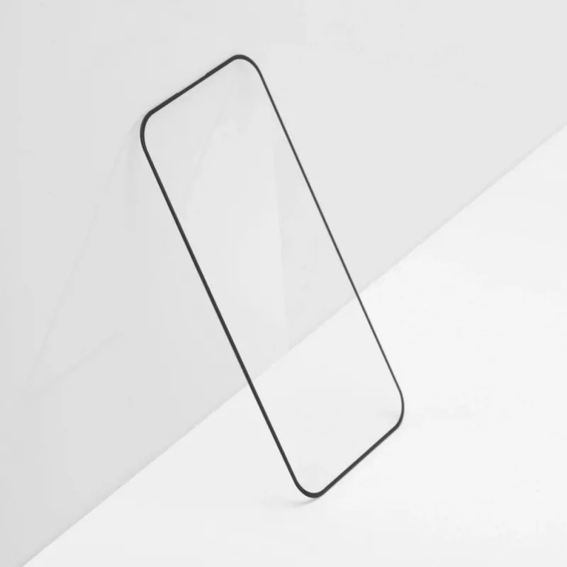 Forcell Ultra Clear Glass Pellicola protettiva in vetro temperato per Xiaomi Redmi 14C, cornice nera