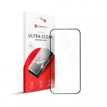 Forcell Ultra Clear Glass Pellicola protettiva in vetro temperato per Xiaomi Redmi 14C, cornice nera