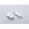 Forcell VT-41 GaN III Caricabatterie da parete 33W con 1x USB-C PD 3.0 e 1x USB-A QC 4.0 (bianco)
