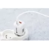 Forcell VT-41 GaN III Caricabatterie da parete 33W con 1x USB-C PD 3.0 e 1x USB-A QC 4.0 (bianco)