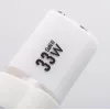 Forcell VT-41 GaN III Caricabatterie da parete 33W con 1x USB-C PD 3.0 e 1x USB-A QC 4.0 (bianco)