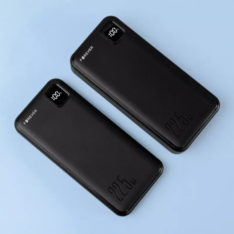Forever Power Bank TB-300L PD QC 22.5W 20000 mAh nero