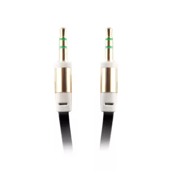 Cavo AUX universale FOREVER jack 3,5 mm a jack, 1 m, nero