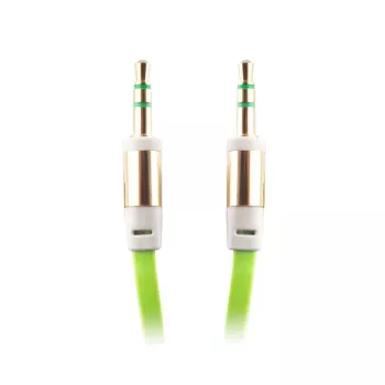 Cavo AUX universale Forever 3,5mm verde 1m