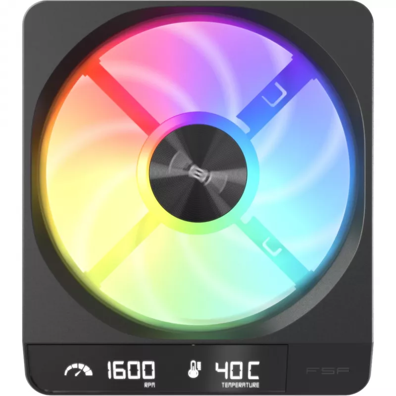 Fortron ZENFAN 120 Black Ventola per Case 120 mm