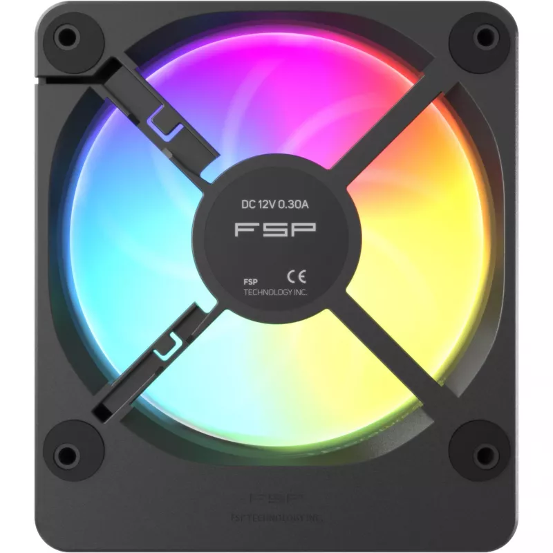 Fortron ZENFAN 120 Black Ventola per Case 120 mm