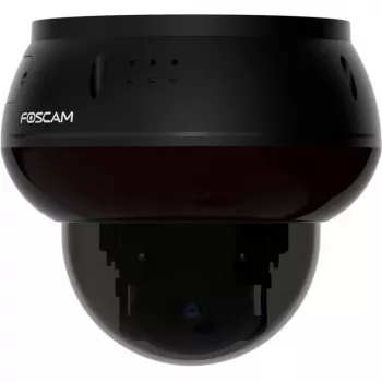 Foscam D8ET telecamera di sorveglianza IP nera 8MP (3840x2160), PoE, funzione PT, rilevamento basato su IA, protezione antivandalismo IK10