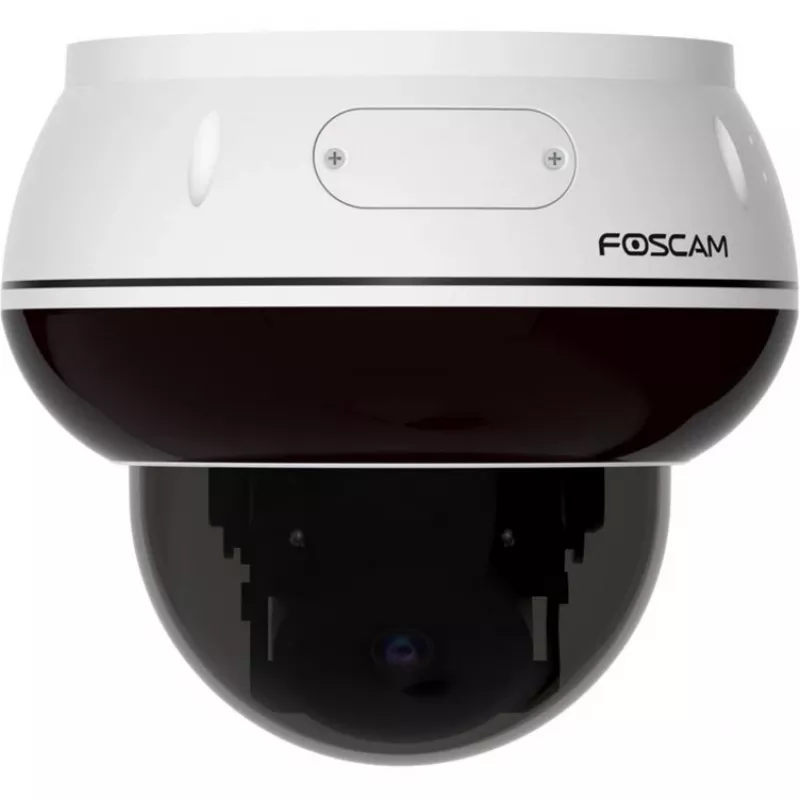Foscam D8ET-W telecamera IP dome PTZ PoE 8MP 4K UHD con riconoscimento AI, bianca