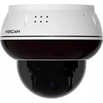 Foscam D8ET-W telecamera IP dome PTZ PoE 8MP 4K UHD con riconoscimento AI, bianca