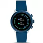 Fossil FTW4036 Gen 5 Smartwatch 44mm acciaio inox cinturino in silicone Wear OS