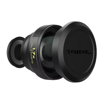 Freewell teleobiettivo 1.7x per smartphone, supporto 17mm