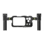 Freewell Genius Rig supporto per telefono per iPhone 17 Pro Max - gabbia in lega di alluminio nera con due impugnature