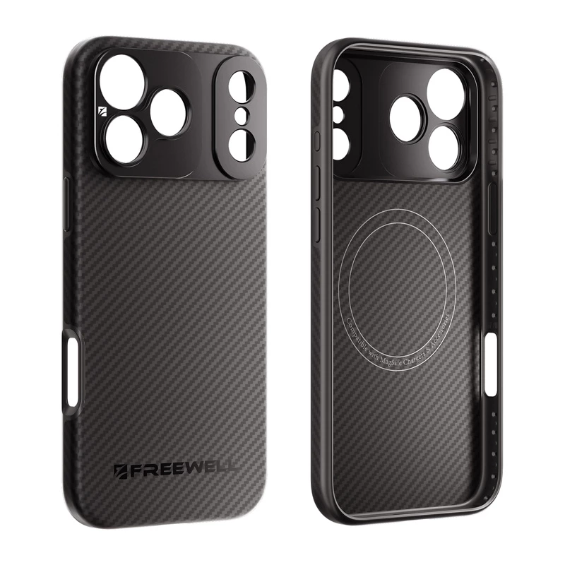 Freewell Sherpa Series Custodia per iPhone 17 Pro Max con attacco filettato 17mm